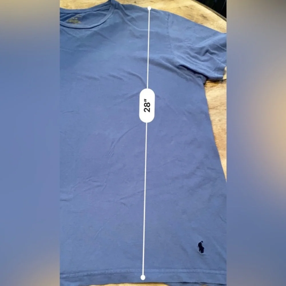 Polo by Ralph Lauren‎ Men’s 2X Slate Blue Short Sleeve Cotton Crew Neck Tee